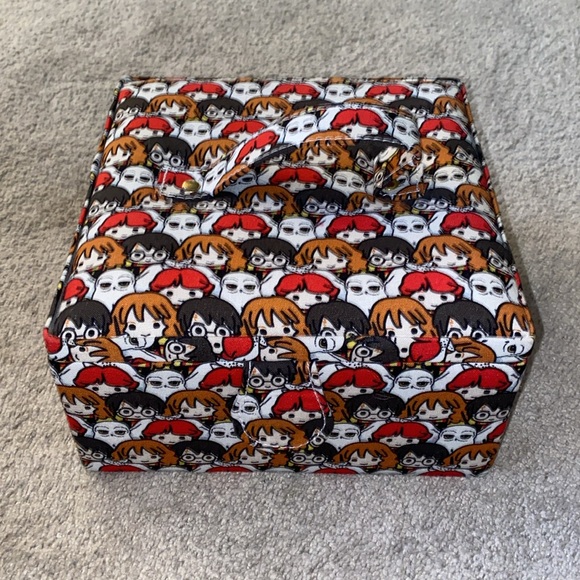 Harry Potter Kawaii Characters Small Sewing Basket Storage‎ Box Camelot Notions - Picture 1 of 14
